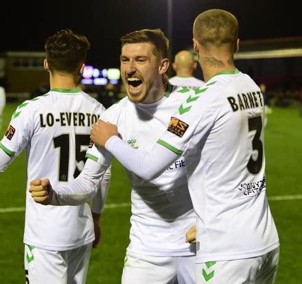 Jordan Barnett Tom Knowles Yeovil Town Editorial Stock Photo Stock