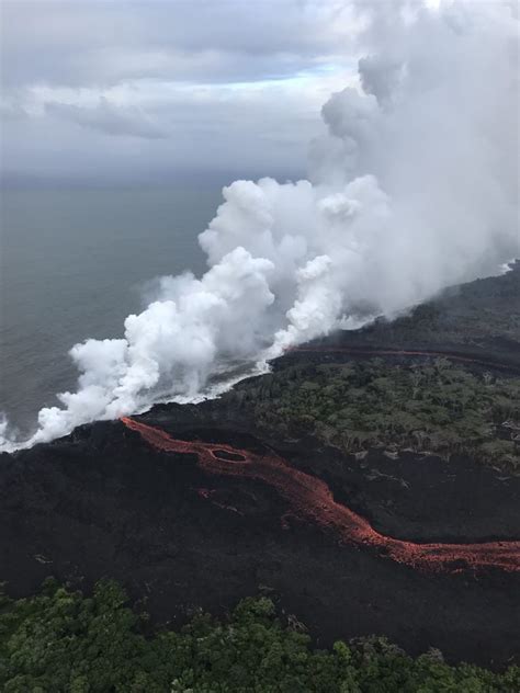 Kilauea’s lava is now spilling into the ocean. Here’s why that’s ...