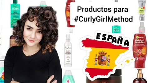 PRODUCTOS APTOS EN EL METODO CURLY ESPAÑA Pelo medio rizado