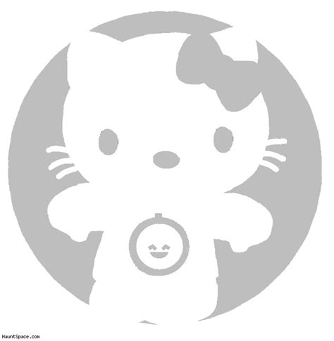 Hello Kitty Stencil Hello Kitty Holidays Halloween Stencils