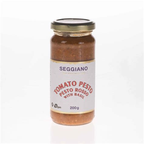 Seggiano Tomato Pesto With Basil 200g Cowdray Estate