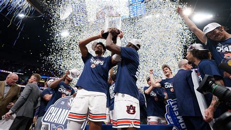 SEC Champs: No. 12 Auburn races past Florida in SEC Tournament final ...