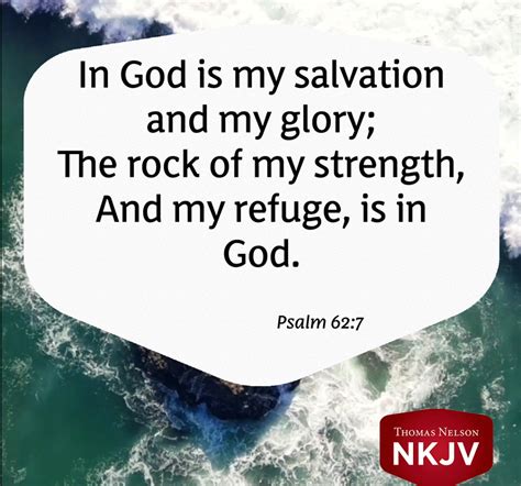 NKJV Verse Of The Day Psalm 62 7