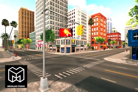 Urban City Package 3d Urban Unity Asset Store