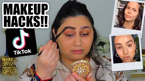 Testing Viral Tik Tok Makeup Hacks Does It Really Work L August