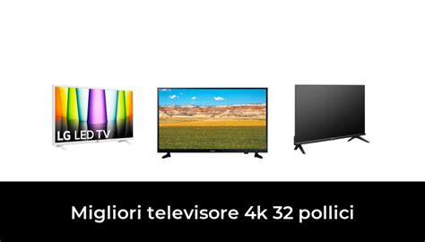 47 Migliori Televisore 4k 32 Pollici Nel 2024 Recensioni Opinioni