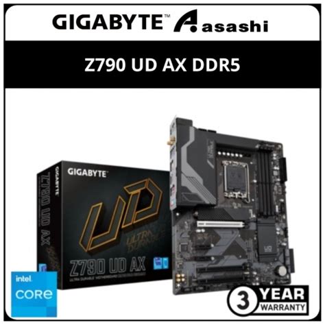 GIGABYTE Z790 UD AX DDR5 LGA1700 ATX Motherboard Z790 UD AX