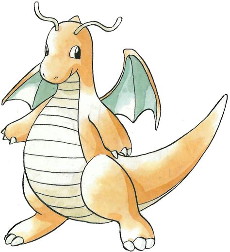 149 Dragonite Redgreen Pokemon Art Pokémon Red And Green