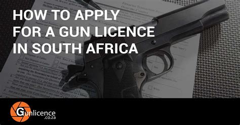 How Do I Get A Gun Licence In South Africa Za