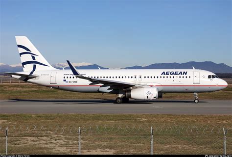 SX DNB Aegean Airlines Airbus A320 232 WL Photo By Mario Ferioli ID