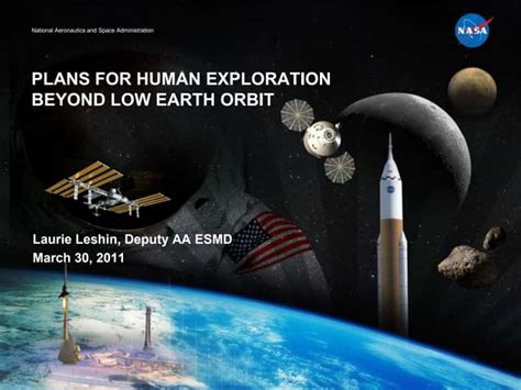 Plans For Human Exploration Beyond Low Earth Orbit Ppt