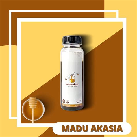 Jual Madu Murni Asli Nektar Akasia Carpa Gr Hamnabee Raw Forest