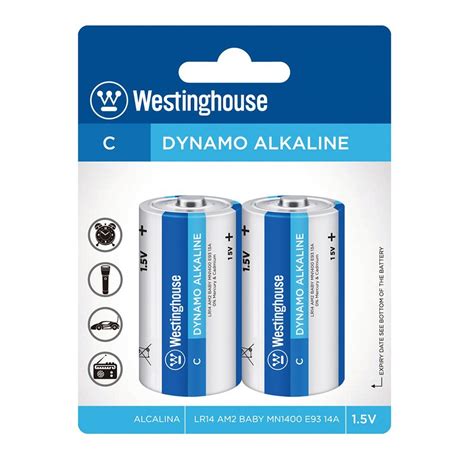 Westinghouse C Size Lr V Alkaline Battery Pack Of At Rs