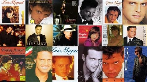 Luis Miguel Su Discografía Completa Y Los éxitos Que Lo Definieron