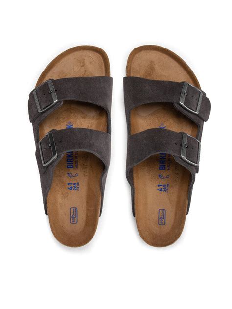 Birkenstock Klapki Arizona Bs 0552321 Szary Modivo Pl