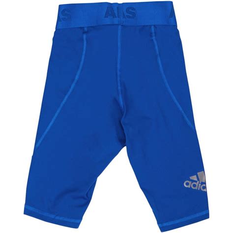 Adidas Heren Alphaskin Climacool Short Legging Blauw