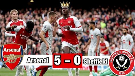 Arsenal Vs Sheffield United 5 0 Highlights 23 24 Epl Match Week 10