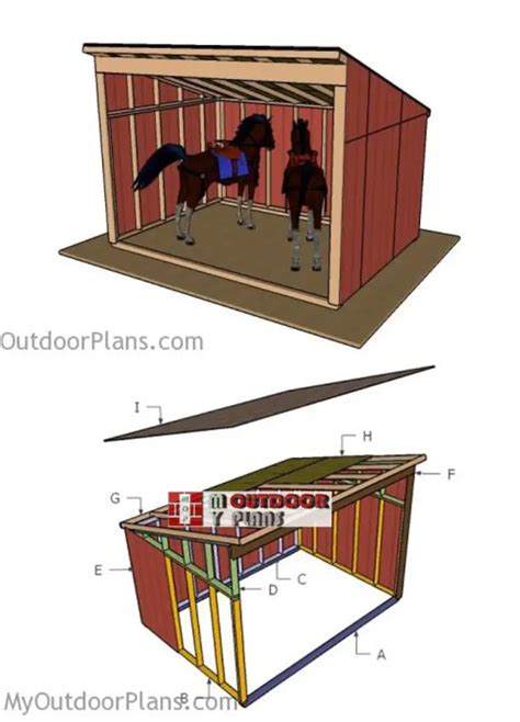 Simple Diy Horse Shelter On A Budget