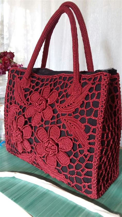 Pin By Natascia Vendramin On UNCINETTO IRLANDESE Crochet Handbags