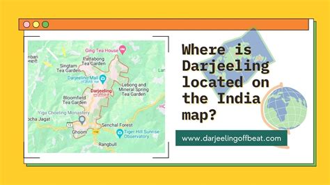 Where is Darjeeling Located on the India Map?