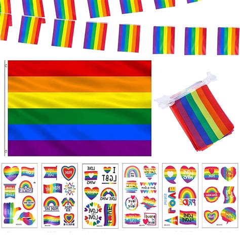 Regenbogen Flagge Rainbow Flag Gay Pride Flagge X Cm LGBT Regenbogenfahne Rainbow Flag