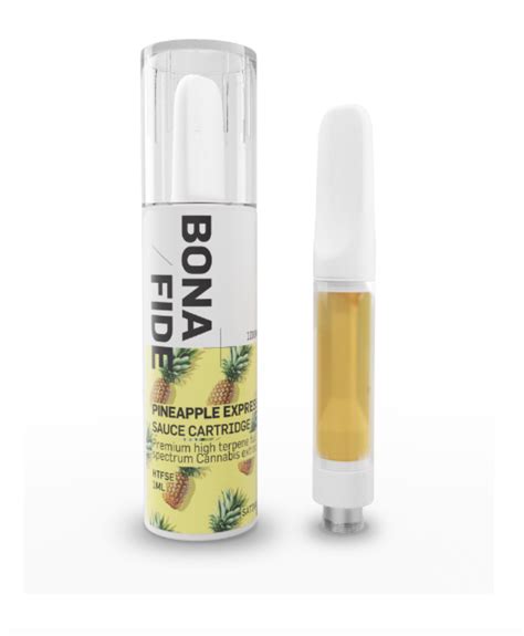 Buy Bonafide Sauce Cartridge Pineapple Express Ml Thc Online