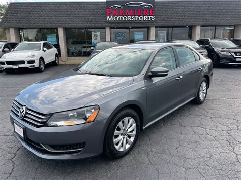 Used 2014 Volkswagen Passat 1 8t Wolfsburg Edition Pzev For Sale Sold Premiere Motorsports