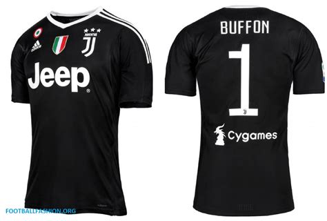 Juventus X Gigi Buffon Adidas Black Kit Football Fashion Org