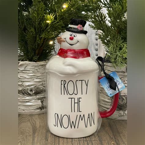 Rae Dunn Holiday Brand New Wtags Rae Dunn Frosty The Snowman Mug