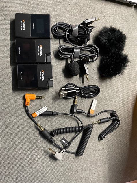 Comica Boom Xd Wireless Microphone Audio Microphones On Carousell