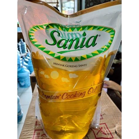 Jual Minyak Goreng Sania Pouch 2 Liter Premium Cooking Oil Minyak