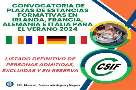 Csif Publicado El Listado Definitivo De Personas Admitidas Excluidas