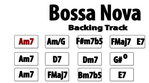 Bossa Nova Backing Track 130bpm Youtube