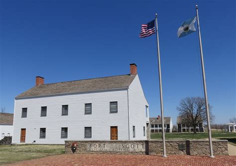 Fort Scott National Historic Site Sign Fort Scott Kansas Flickr