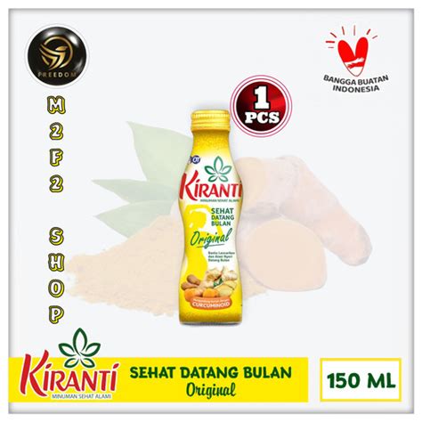 Jual Kiranti Minuman Kesehatan Datang Bulan Original Ml Satuan