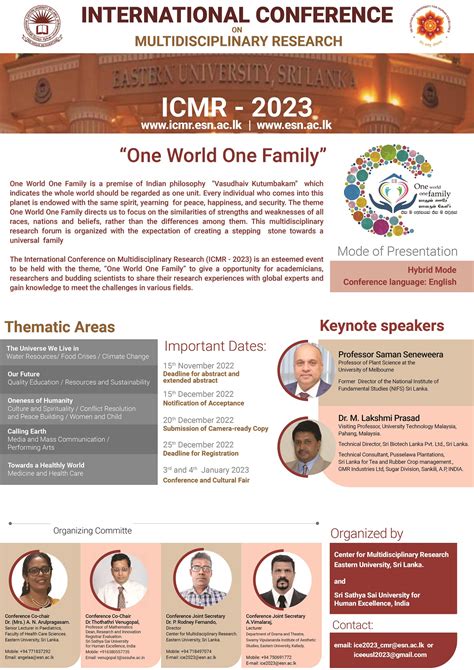 ICMR2023 | Eastern University Sri Lanka