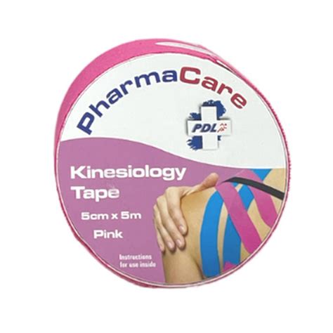 Pharmacare Kinesiology Tape Pink 5cm X 5m