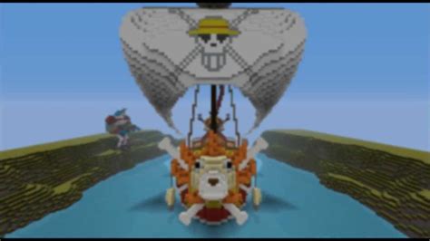 Minecraft Thousand Sunny Creation One Piece Youtube