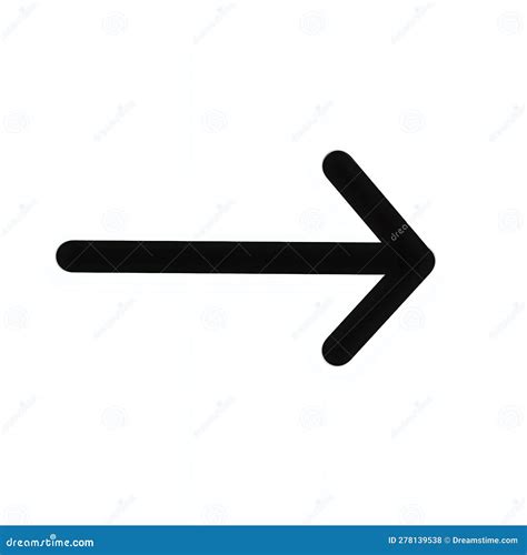 Black Arrow Simple Arrow Design Right Left Stock Illustration