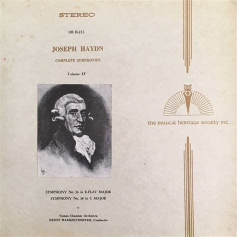 Joseph Haydn Vienna Chamber Orchestra Ernst Maerzendorfer Complete