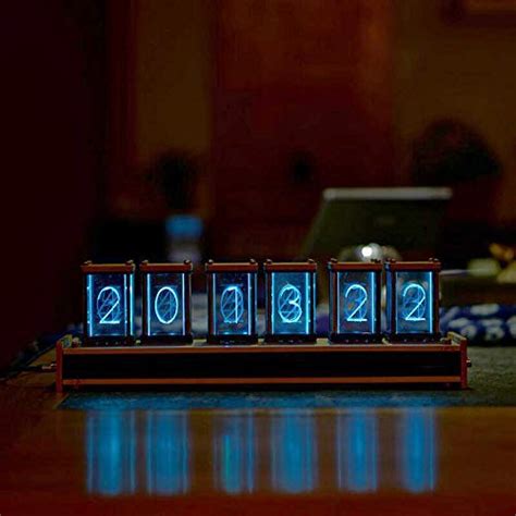 Buy NovelLife Elekstube LED Digital Clock 6 Bit RGB Glow Vintage Desk