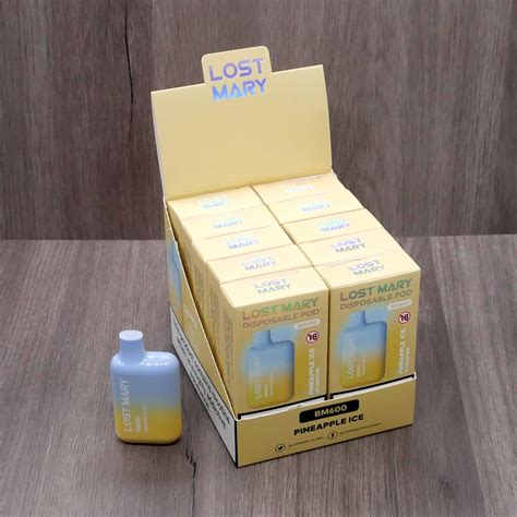 Lost Mary BM600 Disposable Vape Bar Pineapple Ice 10 Pack