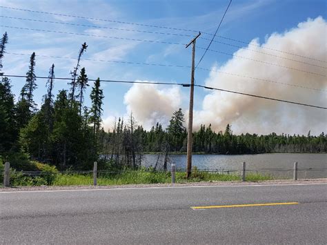 Forest Fires Continue To Burn As Residents Of Northern Ontario