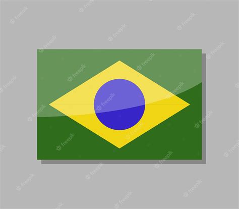 Premium Vector | Brazilian flag