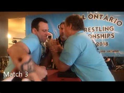 Central Ontario Armwrestling Championships Roger Rightmyer Vs