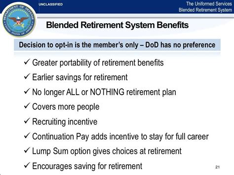 Military Blended Retirement System