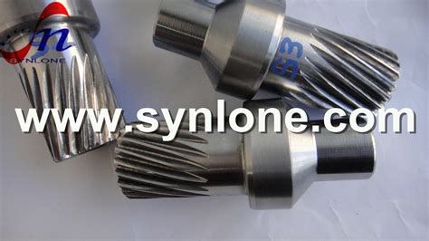 Cnc Machining Auto Spare Parts Stainless Steel Worm Shaft Gears China