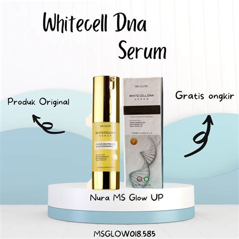 Jual Whitecell DNA MS Glow Serum Original MS Glow Whitecell Dna