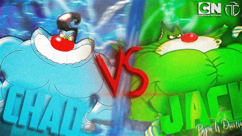 Oggy Giga Chad Vs Jack Duniya Ka Papa Edit Inspired By