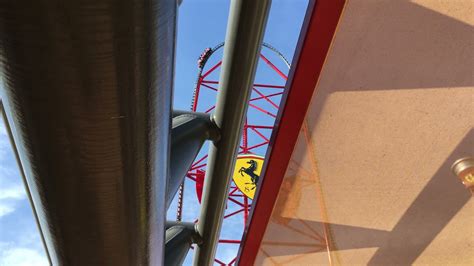 Red Force Fly By Ferrari Land Port Aventura World YouTube